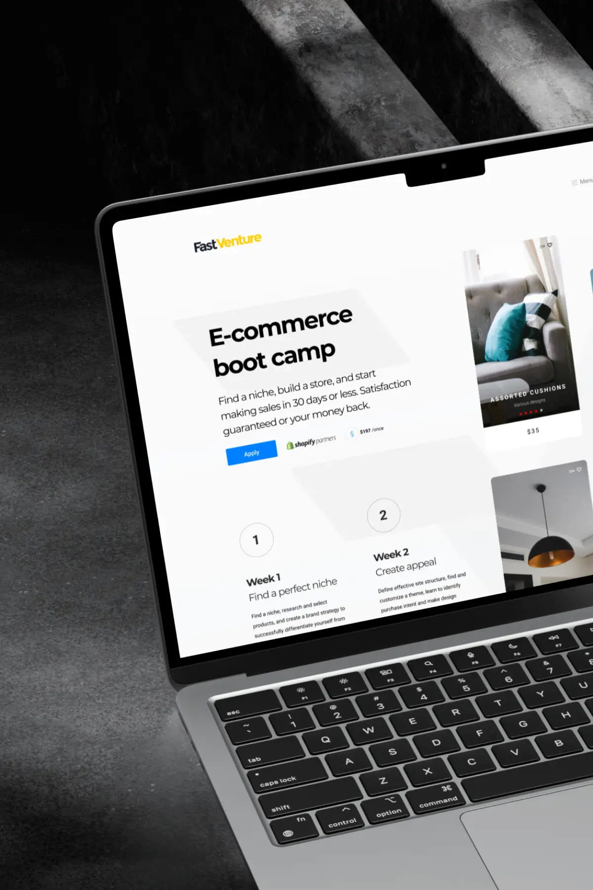 E-commerce boot camp